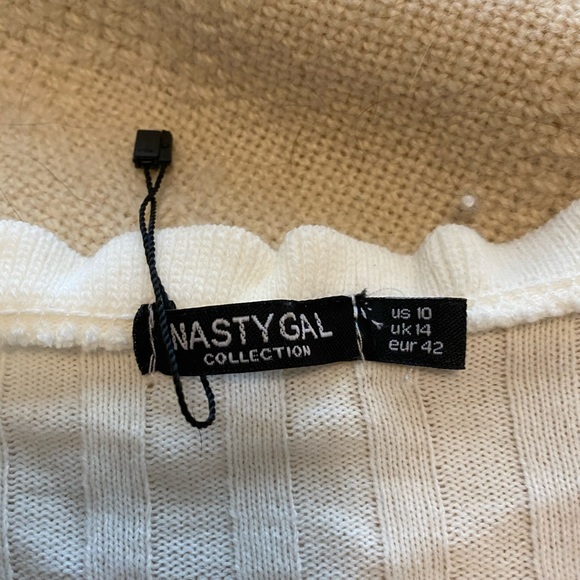 White tie top - Picture 2 of 2